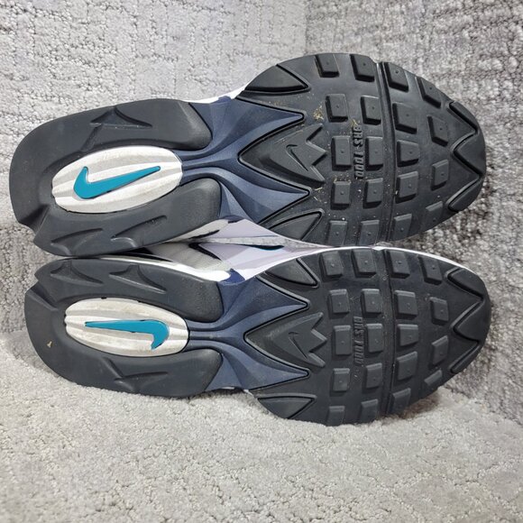 Nike Air Max Triax Men’s Size 10 Obsidian Deep Emerald Running Shoes CT1104-100 - Picture 9 of 13